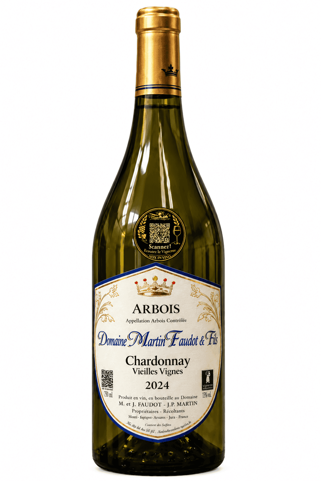 Chardonnay 2024 Vieilles Vignes Domaine Martin Faudot